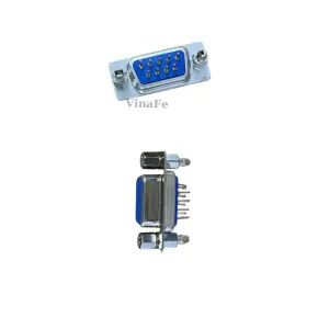 Cổng DB9 Cái 9 Chân Thẳng 2 Hàng Hàn PCB